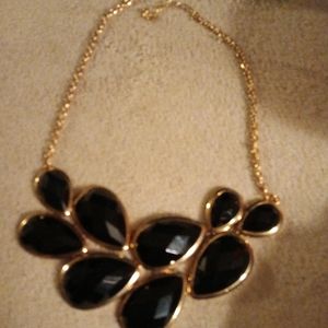 Black and gold necklace